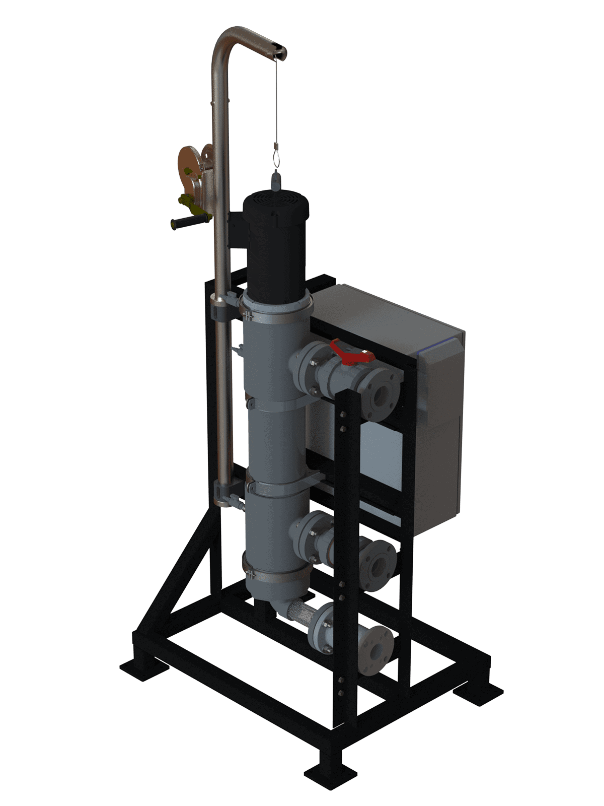 Model SWT850-SMS: Automatic Self-Cleaning Filter