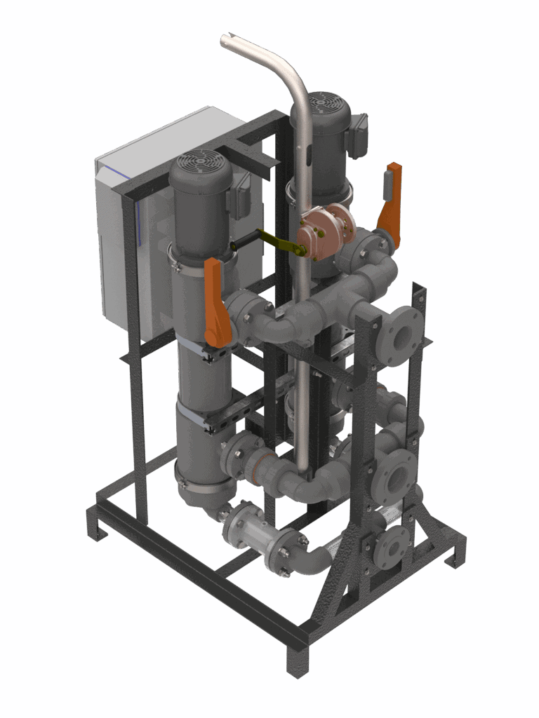 Model SWT850-DPX: Automatic Self-Cleaning Filter