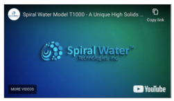 Spiral Water T1000 - A Unique High Solids Water Treatment Solution